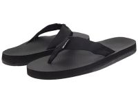 Fashionable Scott Hawaii Thong Sandals for Men - Makaha - Black Sale Online